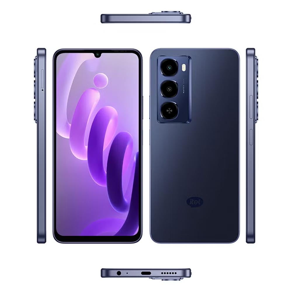 Itel City 100 (Blue) 256GB 12GB RAM 6.75" 4G Mobile Phone