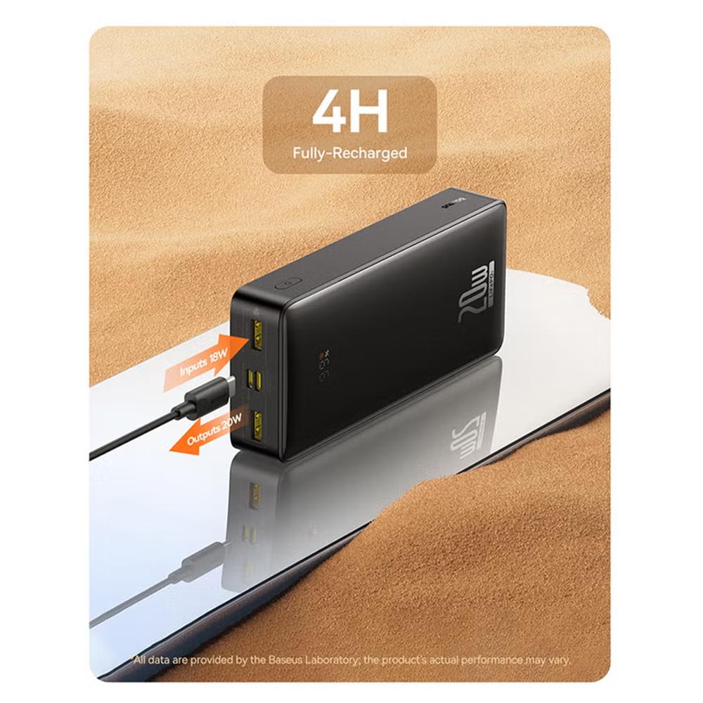 Power Bank (Travel Charger) 18400A (LifePO4) 20W (Basus)