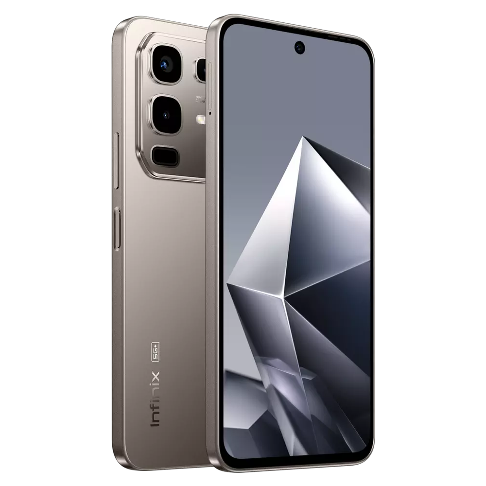 انفنيكس نوت 50 اكس الجيل الخامس اللون التيتانيوم 256جيجا