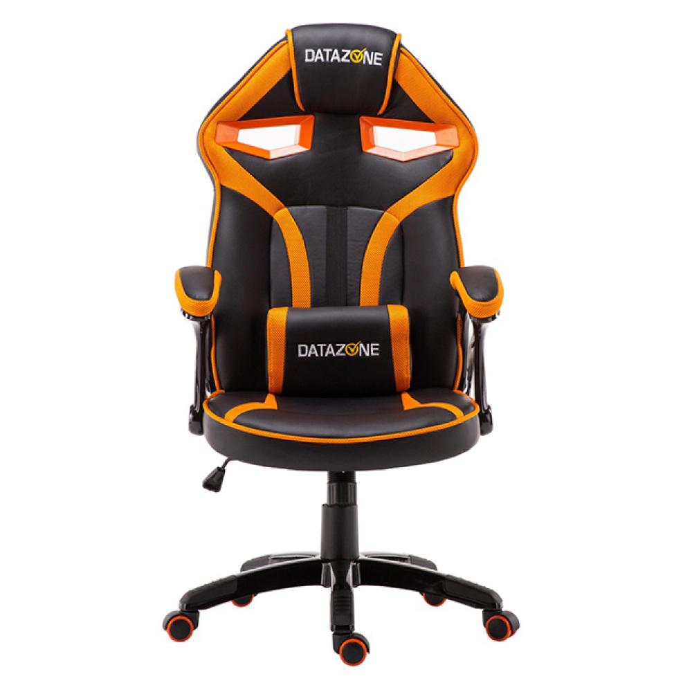Gaming Chair (Orange) Standard + Backrest (Data Zone)