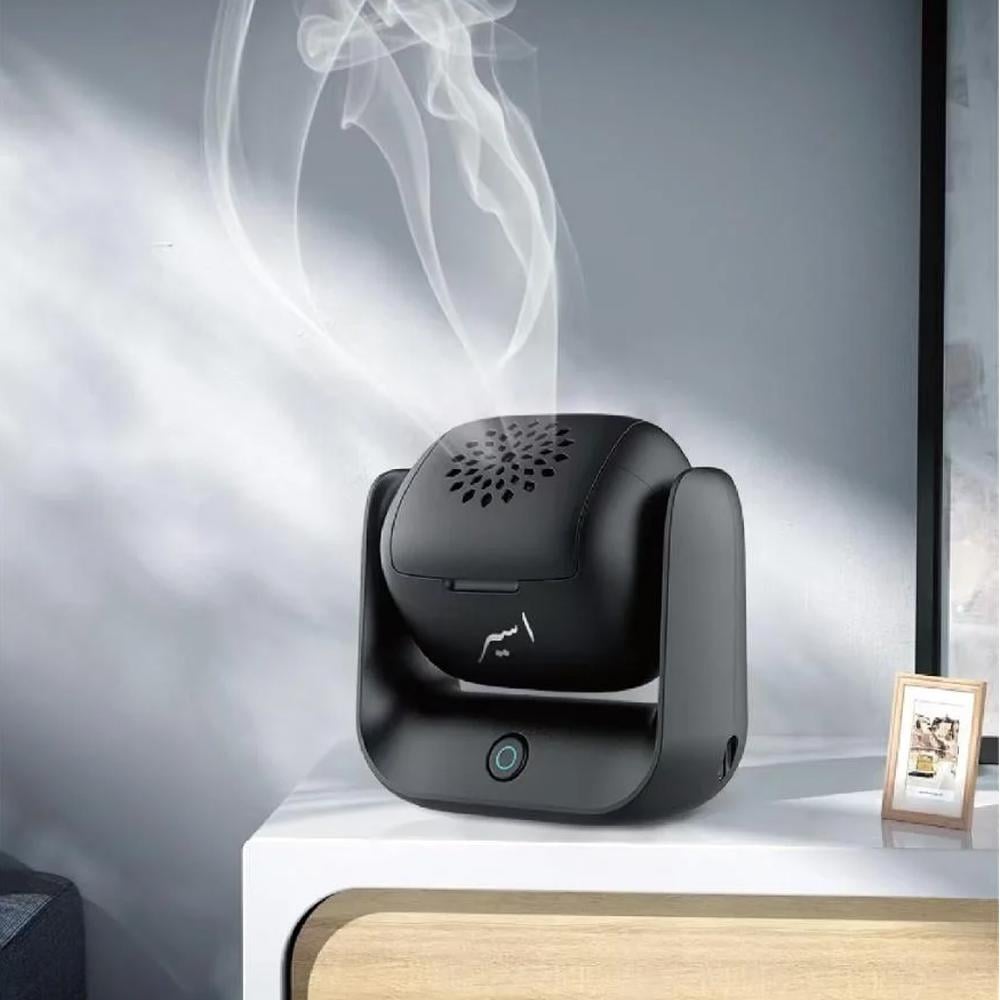 Smart Electronic Incense Burner with Movable Base (Aseer) AS102 - One Year Warranty