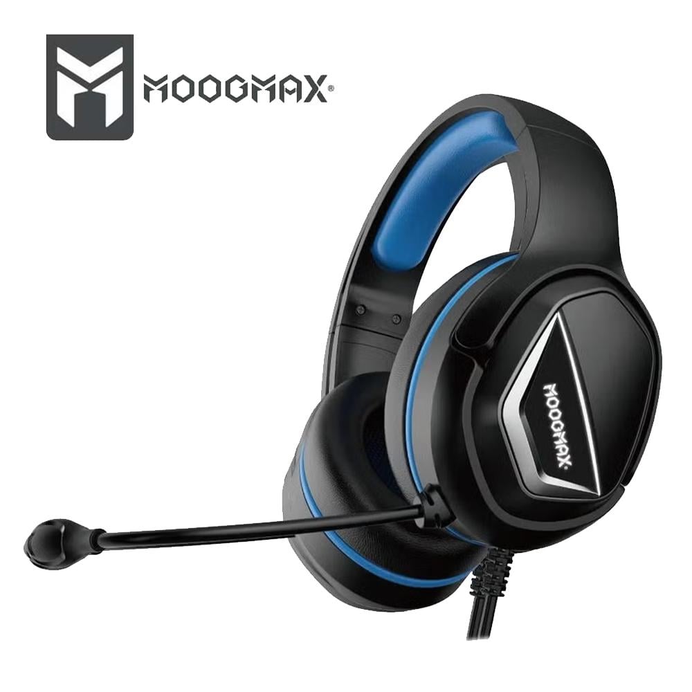 سماعة ألعاب (أزرق) – (موج ماكس)