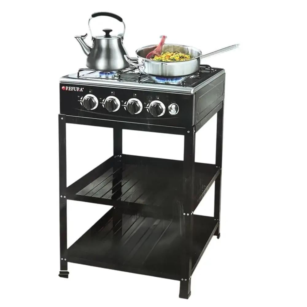 Rivora 4-Burner Gas Stove