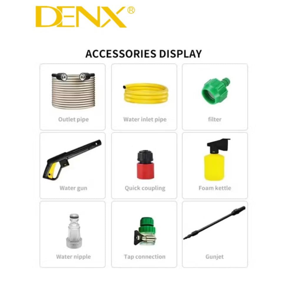 مضخة غسيل ضغط عالي للسيارة والمنزل دينكس