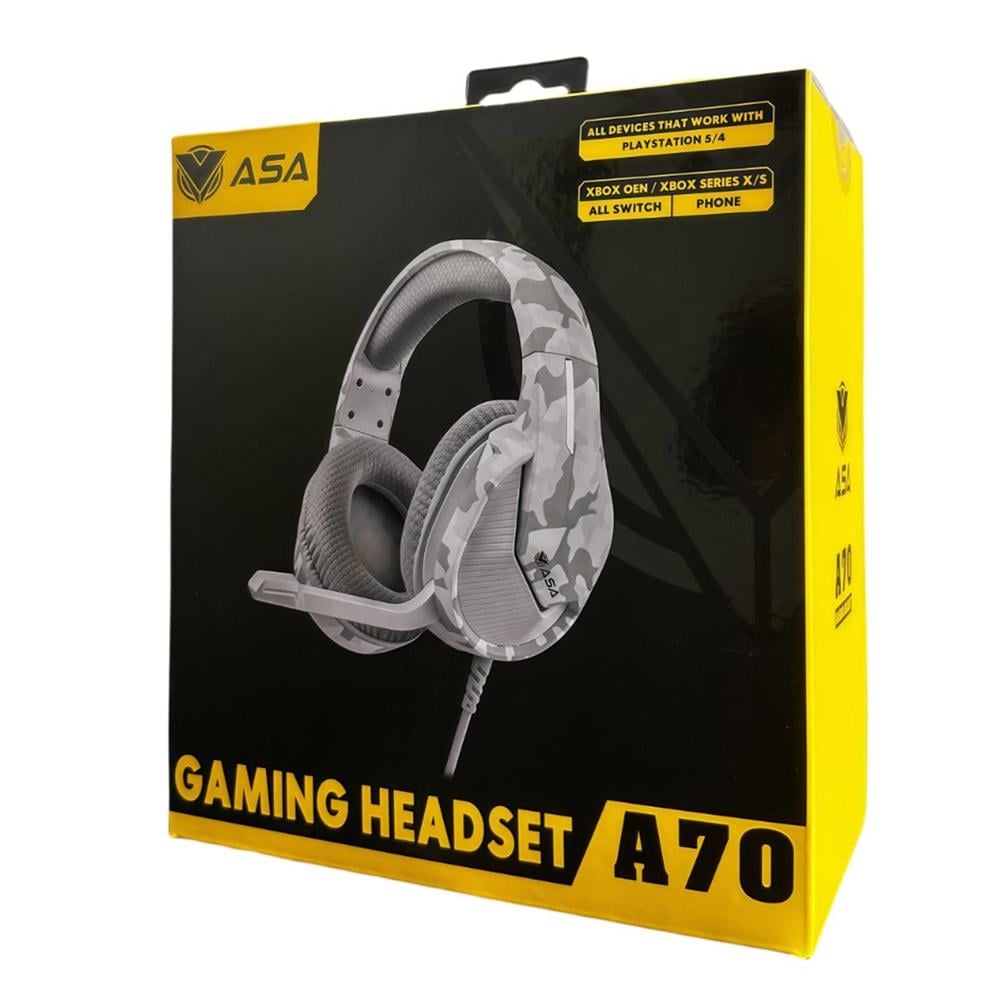 سماعة ألعاب (سلكي) A70 (جيشي) من (ASA)
