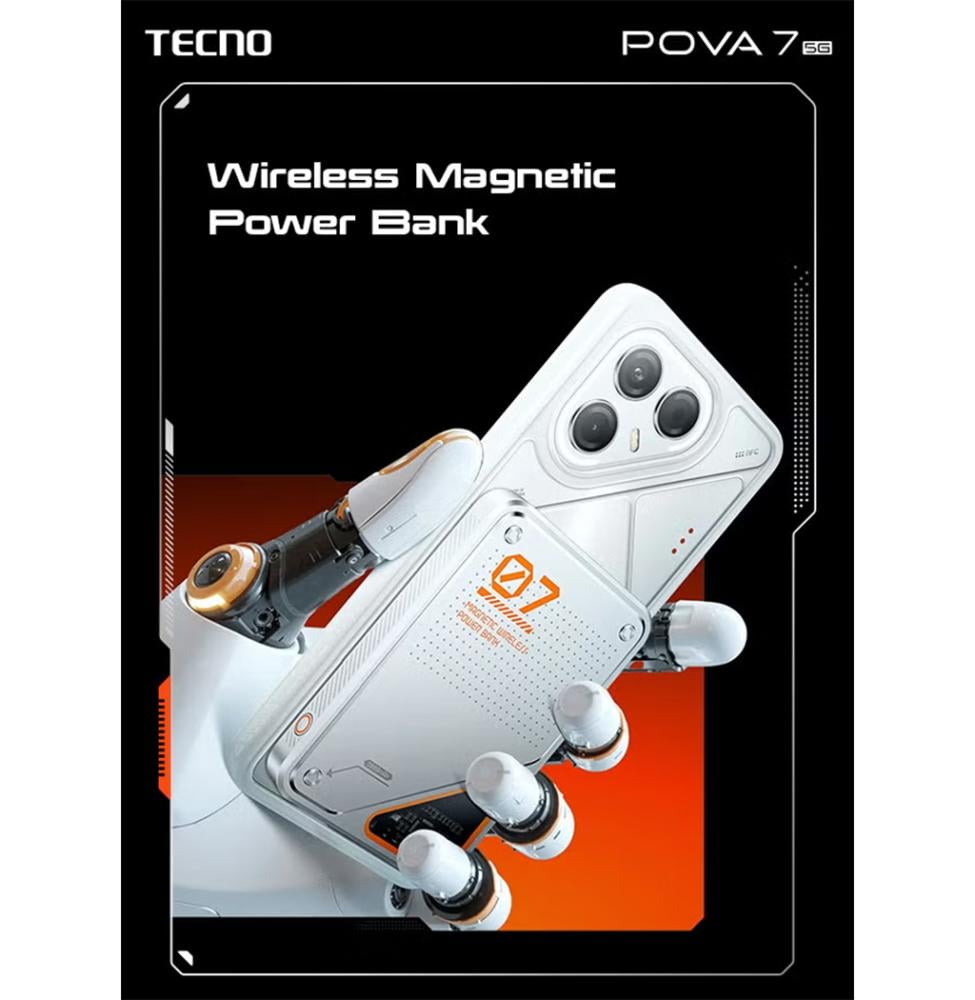 Tecno Pova 7 5G Silver 256GB