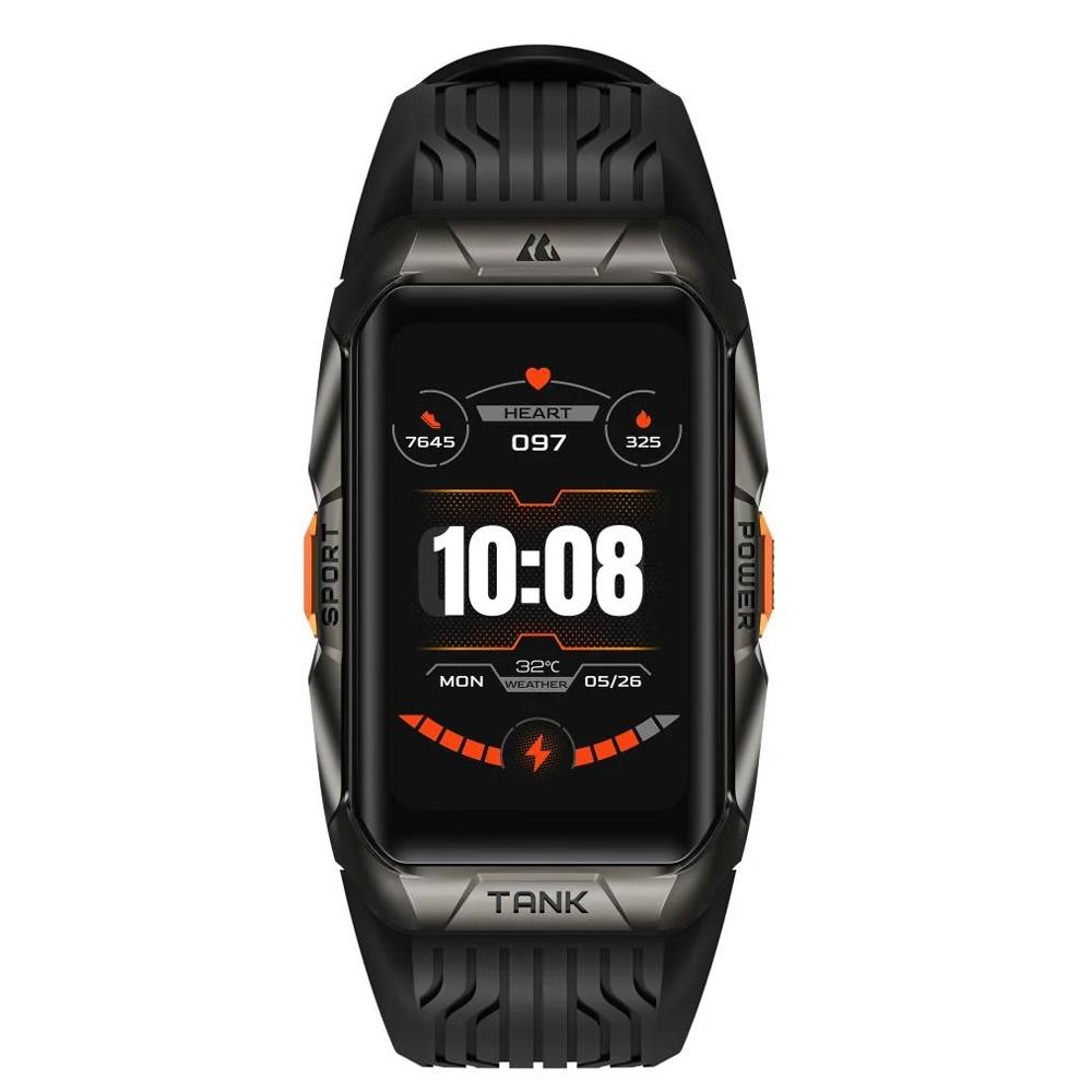 Cospet Tank X2 Smart Watch (Black) 1.64 inch 20mm