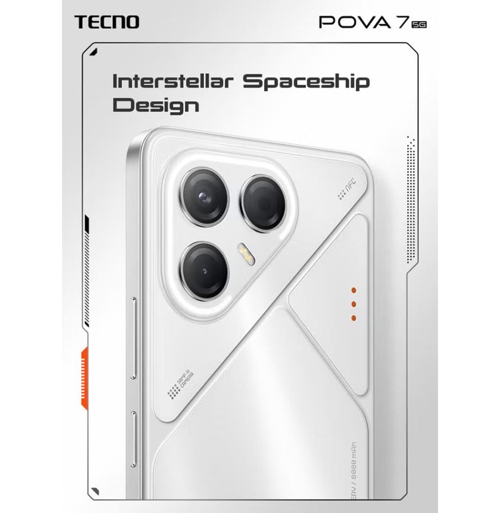 Tecno Pova 7 5G Silver 256GB