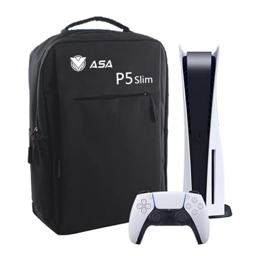 شنطة بلايستيشن 5 سليم (أسود) من ASA