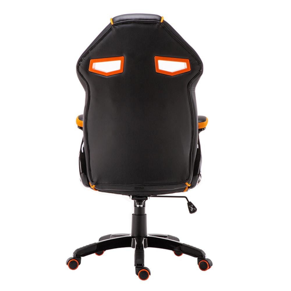 Gaming Chair (Orange) Standard + Backrest (Data Zone)