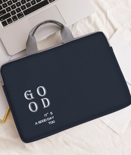 حقيبة لابتوب محمول بطباعة أحرف