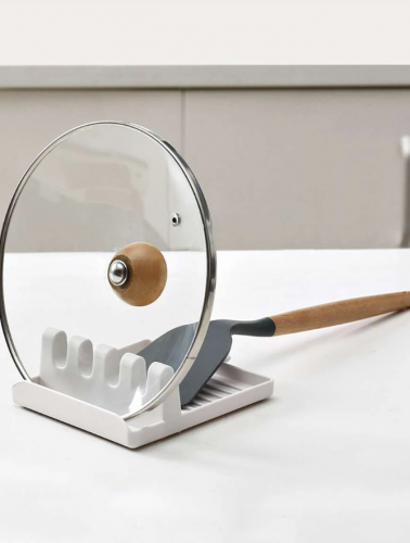 مسند ملعقة بلاستيكية قطع ، حامل ملعقة عازلة لأدوات المطبخ ، حامل ملعقة أواني المطبخ البلاستيكية للمطبخ