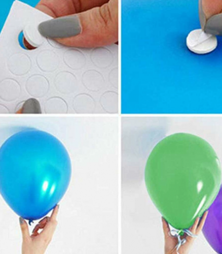 لاصق بالون من الوجهين - 200 نقطة