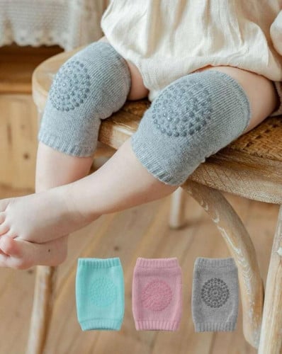 وسادة ركبة غير منزلق 3 ازواج للأطفال