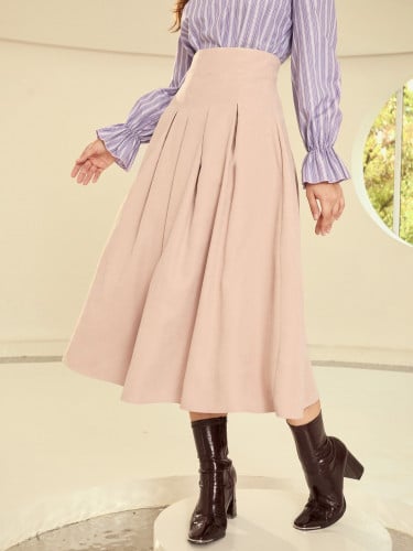 تنوره كسرات بسحاب من الخلف بشكل جميل