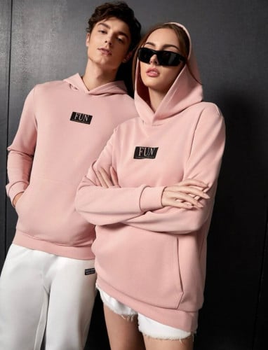 هودي بطباعة أحرف جيب الكنغر