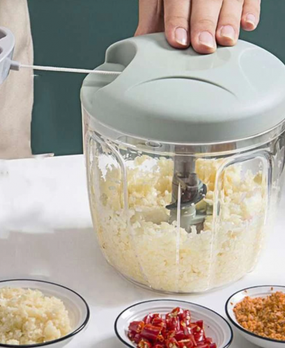 طاحونة لون عشوائي يدوي ثوم قطعة واحدة