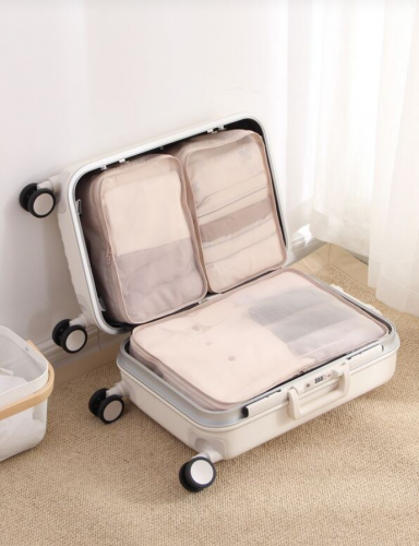 حقيبة تخزين سفري موحدة اللون 3 قطع