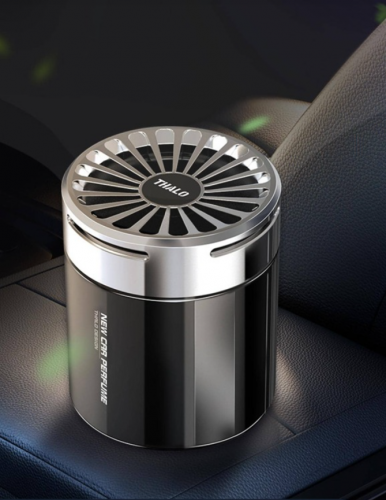 جهاز ترطيب بطباعة أحرف سيارة أسود الشمع محمول الى سيارة قطعة واحدة