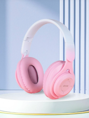 سماعة رأس لاسلكية ألوان متدرجة قطعة واحدة