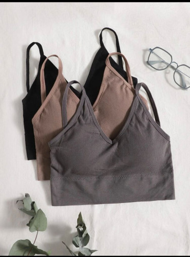 حمالة صدر بدون حمالات 3 قطع S