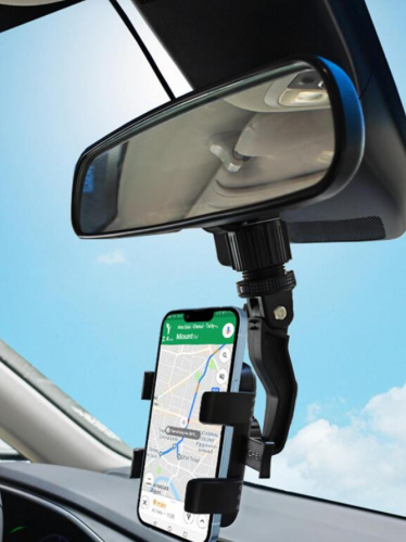 حامل هاتف محمول سيارة الى فيديو اطلاق الرصاص و يعيش