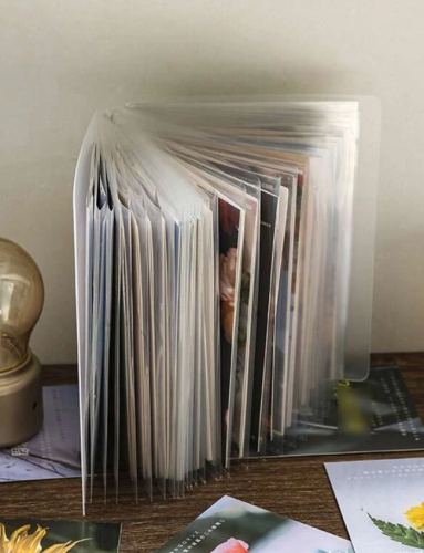 قطعة واحدة شفاف مبسط متعدد الأغراض صاحب الملف الى بطاقة صورة تخزين