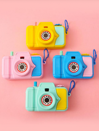 لعبة لون عشوائي شكل الكاميرا إبداع 5 قطع