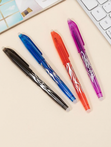 قلم قابل للمسح حيادي في 4 درجة حرارة عالية مقاومة 4قطعات/طقم