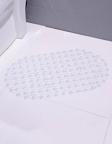 1 قطعة حصيرة كشك دش واضحة ، حصيرة كشك دش PVC الحد الأدنى المضادة للانزلاق للحمام