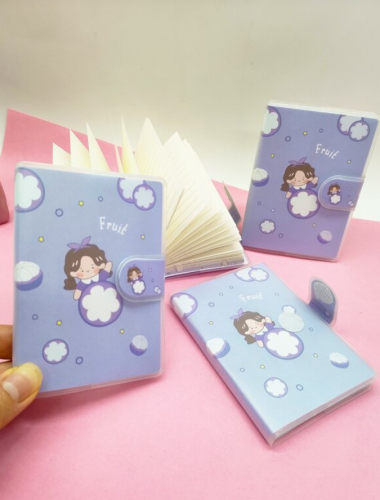 قطعة واحدة نمط فتاة رسوم كارتون دفتر ملاحضات مع إبداع متعدد الأغراض دفتر اليومية الى حساب اليد