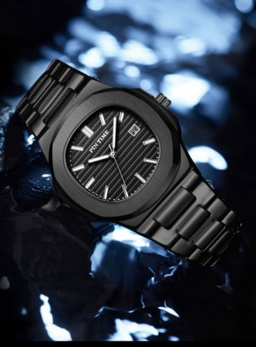 ساعة كوارتز بتصميم ضد الماء مع الة نزع حزام للرجال