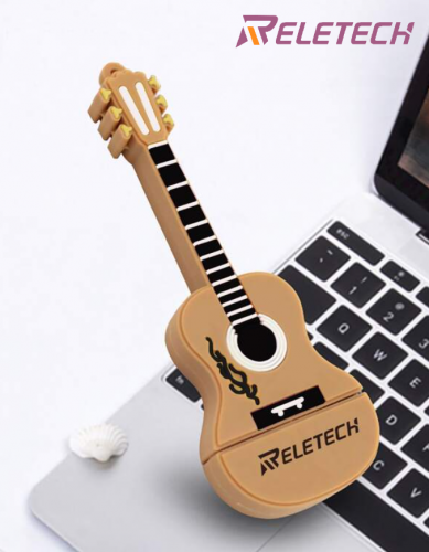 Reletech محرك فلاش USB بتصميم جيتار 64 GB