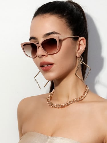 نظارة شمسيه عين القط عدسات ملونه