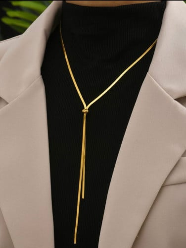 قلادة على شكل حرف Y مبسط