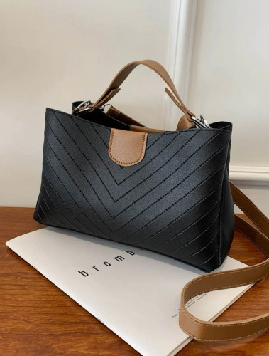 حقيبة دلو شيفرون بسيطة