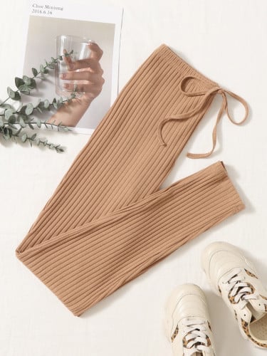 ليقنز بخصر عالي بربطه