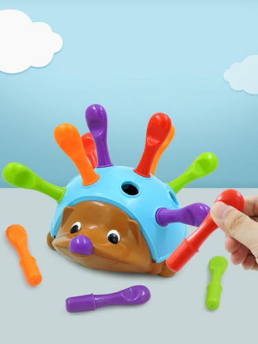 قطعة واحدة قنفذ شكل لغز وصل لعبة & التعليم المبكر لعبه الى اطفال الى قطار بخير محرك مهارة و