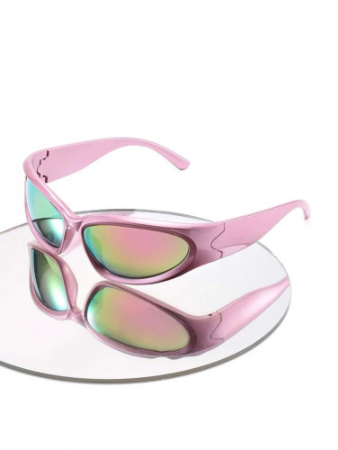 نظارات شمسية بعدسة متدرج اللون ملتف