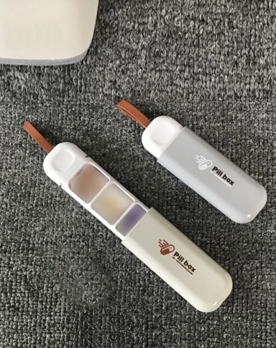 صندوق تخزين لون عشوائي دواء قطعة واحدة