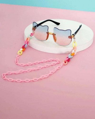 نظاراللبنات ملونه بإطار القطه