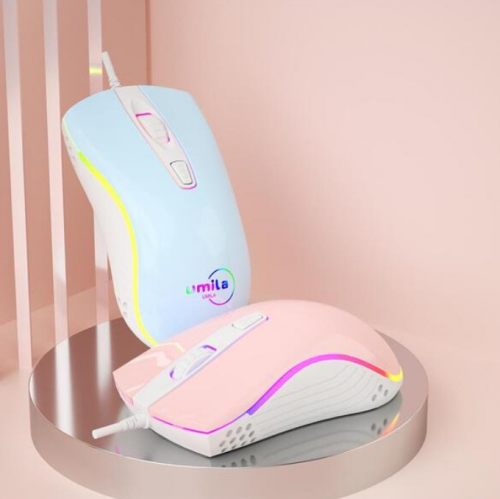 ماوس سلكي بطباعة أحرف متين قطعة واحدة