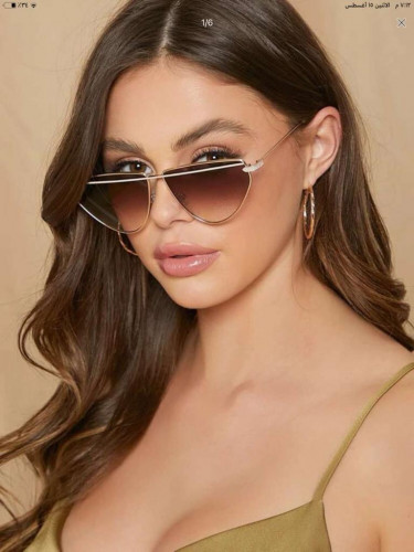 نظارات شمسية بأطار معدني