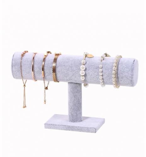 حامل سوار بلون واحد وحامل سوار خشبي عادي وللمنزل