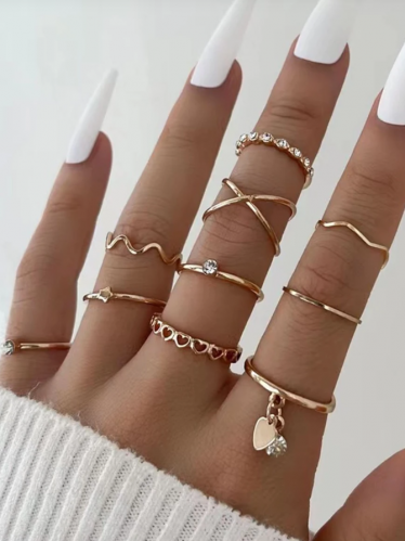 10 قطع خواتم