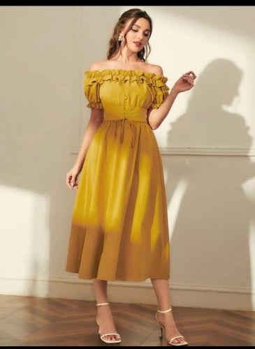 فستان مكشوف