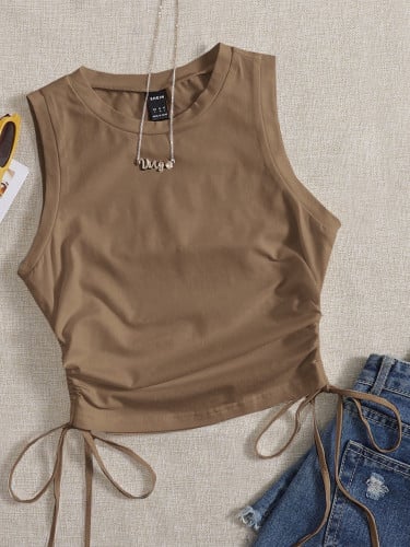 توب قصير برباط جانبي