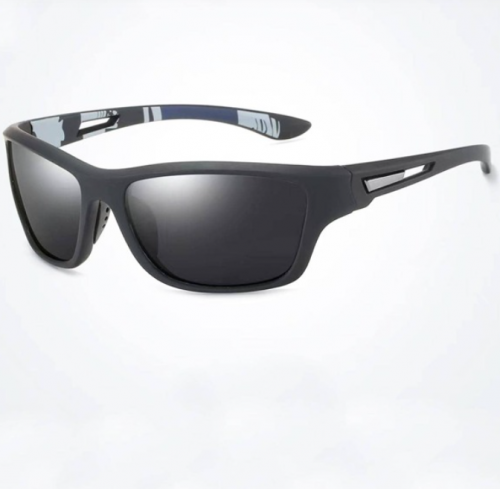 نظارات شمسية رجالية عاكس أسود