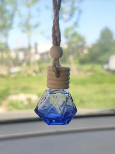 ألوان متدرجة منفذ هواء سيارة معطر زجاجة