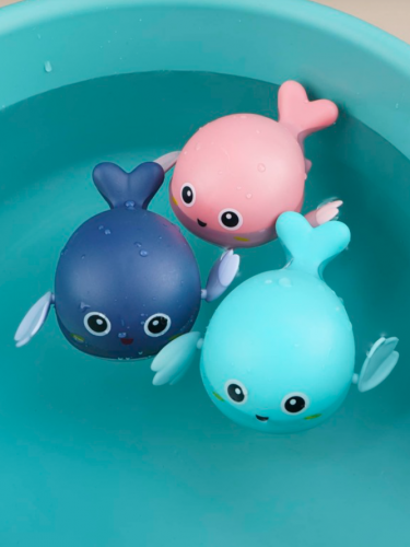 ألعاب مطاردة الحيوانات الأليفة لون عشوائي بتصميم دولفين قطعة واحدة